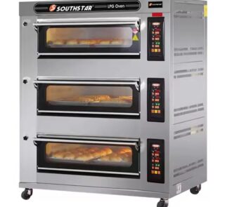 3 Deck 6 Tray Oven (Gas)